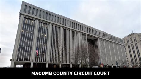 16th judicial circuit michigan|16th circuit court macomb county.